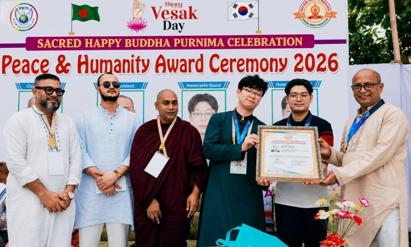 HWPL Academy Jointly Celebrate Buddha Purnima and Present “Peace & Humanity Award” at Kadhurkhil