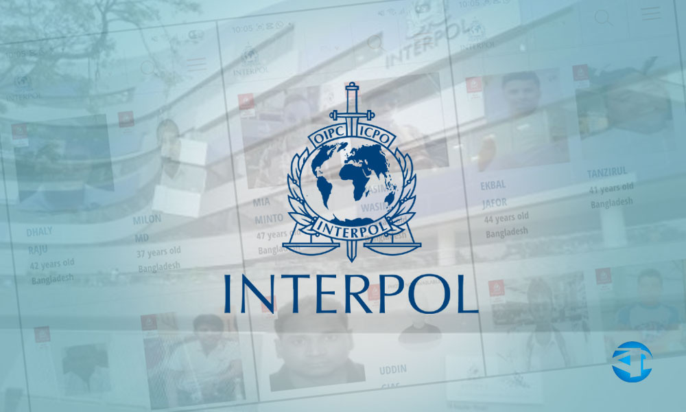 ইন্টারপোলের ‘ওয়ান্টেড’ তালিকায় ৫৯ বাংলাদেশি