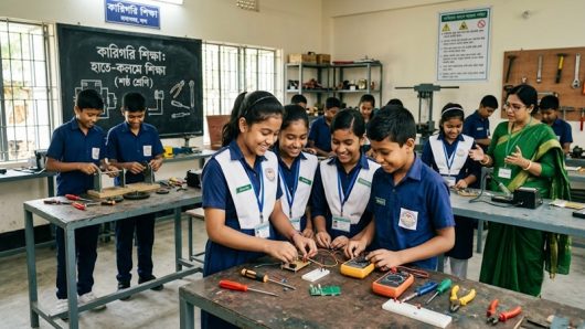 ষষ্ঠ শ্রেণি থেকে বাধ্যতামূলক হচ্ছে কারিগরি শিক্ষা
