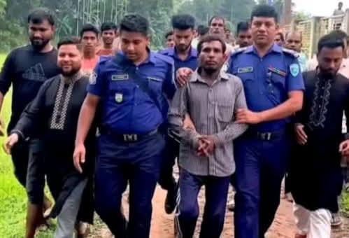 স্ত্রীকে গলা কেটে হ ত্যা র অভিযোগ, থানায় আত্মসমর্পণ স্বামীর