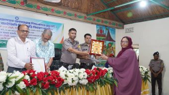 সিলেট পুলিশ লাইন্স উচ্চ বিদ্যালয়ে গ্রাচ্যুইটি ও আইজিপি শিক্ষাবৃত্তি বিতরণ