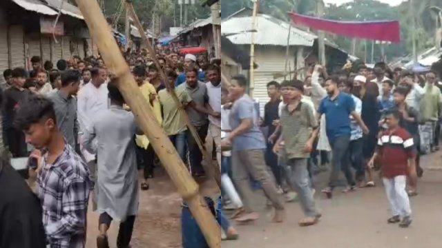 নোয়াখালীতে ছাত্রলীগের বিশাল মিছিল, ব্যাপক উপস্থিতি দেখে সরে গেলো পুলিশ