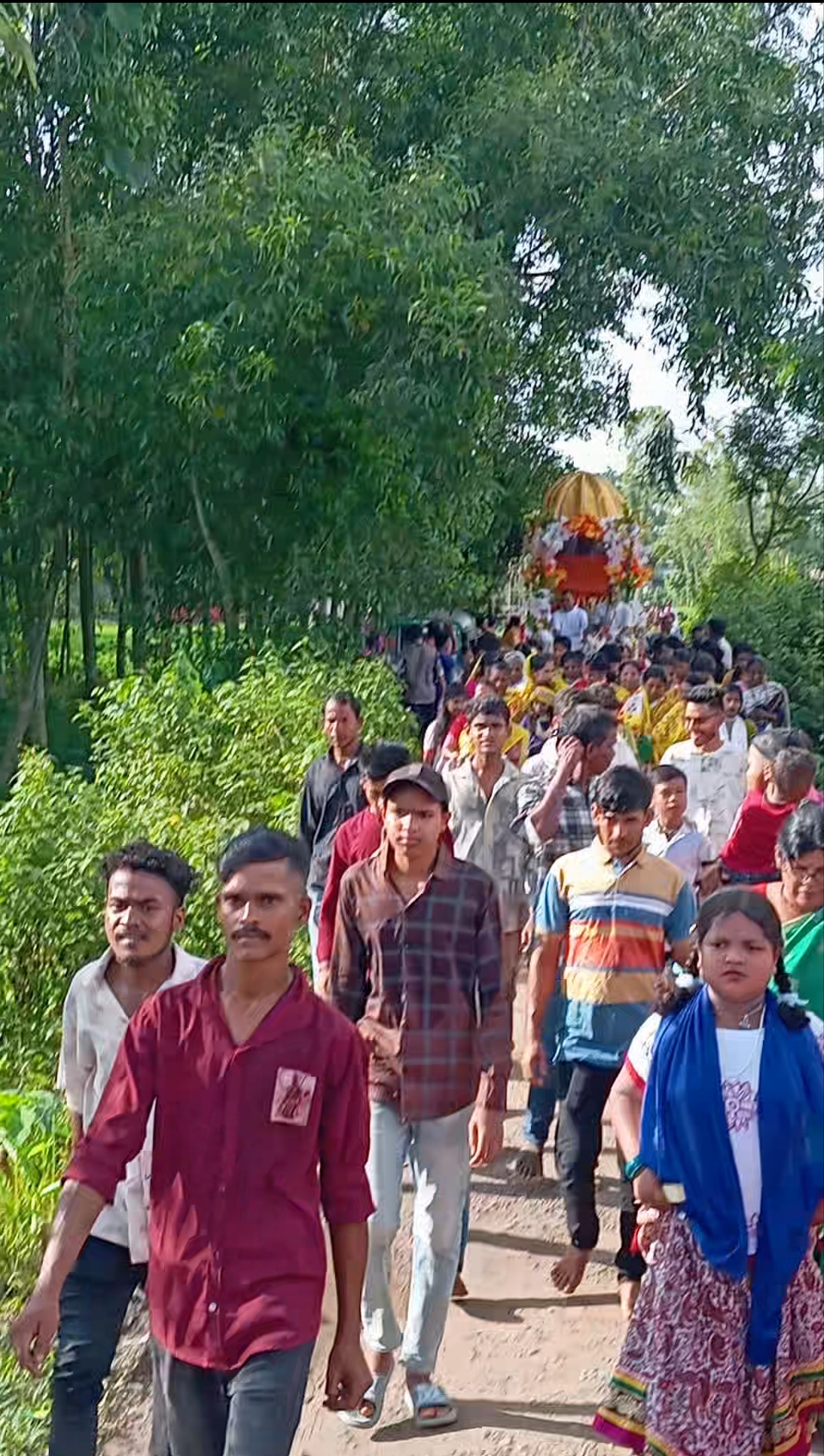 Rath Yatra Festival of Lord Jagannath Celebrated with Religious Fervour in Habiganj and Moulvibazar