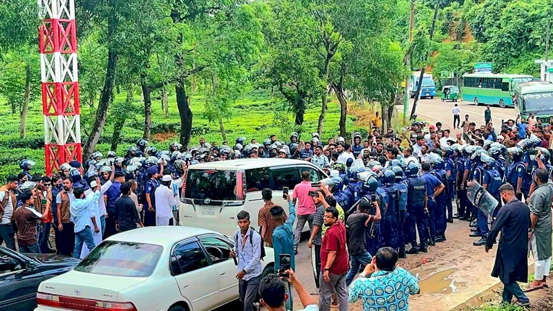 NCP Leaders Barred from Entering Habiganj Amid Section 144 Restrictions, Complaint Filed at Kamai Chhara Police Outpost