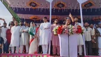 কোম্পানীগঞ্জে এনসিপির পদযাত্রা; ‘আওয়ামী লীগের রাজনীতির পোস্টমর্টেম হবে, নতুন কোনো স্বৈরাচারও মেনে নেওয়া হবে না’ — সারজিস আলম