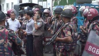 গোপালগঞ্জে নিরাপত্তা জোরদার, ৫ প্লাটুন বিজিবি মোতায়েন, চলছে যৌথ টহল