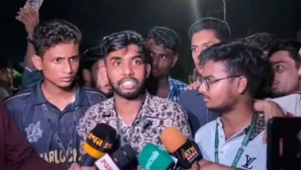 ১০ ঘণ্টা পর শিক্ষার্থীদের আন্দোলন স্থগিত, মন্ত্রীর পদত্যাগ দাবিতে ‌‘অনড়’