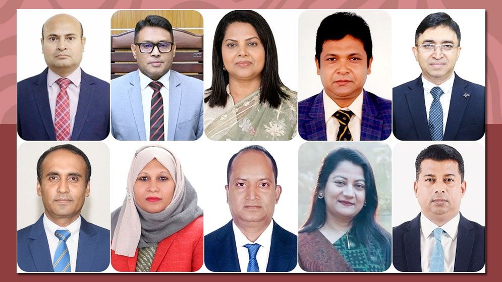 একসঙ্গে পদোন্নতি পেলেন ১০ ডিসি