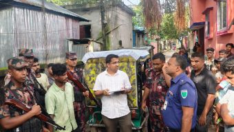 শ্রীমঙ্গলে অবৈধভাবে বালু উত্তোলন; ১জনকে ছয় মাসের কারাদন্ড