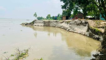 নাগরপুরে তীব্র নদী ভাঙ্গন অর্ধশত বসত বাড়ি,মসজিদ ও ফসলি জমি নদী গর্ভে বিলীন