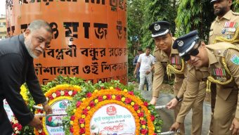 জুলাই গণঅভ্যুত্থান দিবসে হবিগঞ্জে শহীদদের প্রতি জেলা পুলিশের শ্রদ্ধা