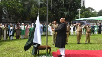 ঢাকায় পাকিস্তানের স্বাধীনতা দিবস উদযাপন
