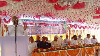 বাঘায় কামিল মাদরাসায় এমপি আবু সাইদ চাঁদকে সংবর্ধনা