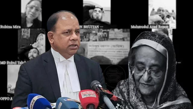 চিফ প্রসিকিউটর; বিদ্বেষমূলক না হলে হাসিনার বক্তব্য প্রচারে আইনগত বাধা নেই