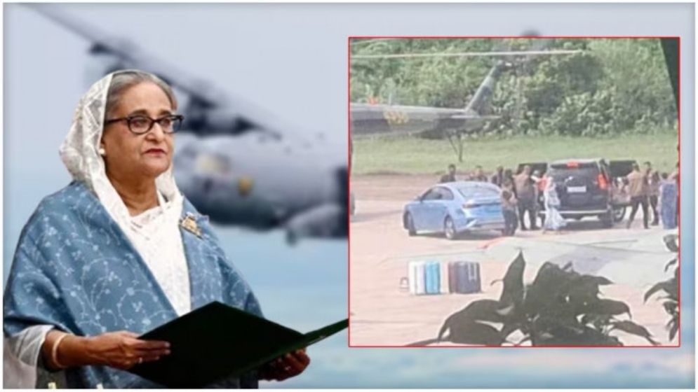 সাবেক প্রধানমন্ত্রী শেখ হাসিনাকে সেদিন ভারতে পৌঁছে দেন যারা, প্রকাশ্যে এলো নতুন তথ্য
