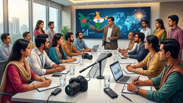 বাংলাদেশি সাংবাদিকদের ফ্রিতে সাংবাদিকতা শেখাবে ভারত