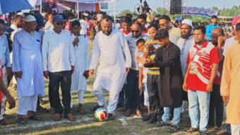 ফুলছড়িতে আরাফাত রহমান কোকো স্মৃতি ফুটবল টুর্নামেন্টের ফাইনাল অনুষ্ঠিত