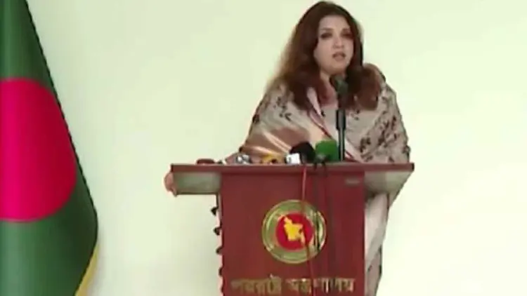 পররাষ্ট্র প্রতিমন্ত্রী শামা ওবায়েদ মক্কা চুক্তি নিয়ে যা বললেন