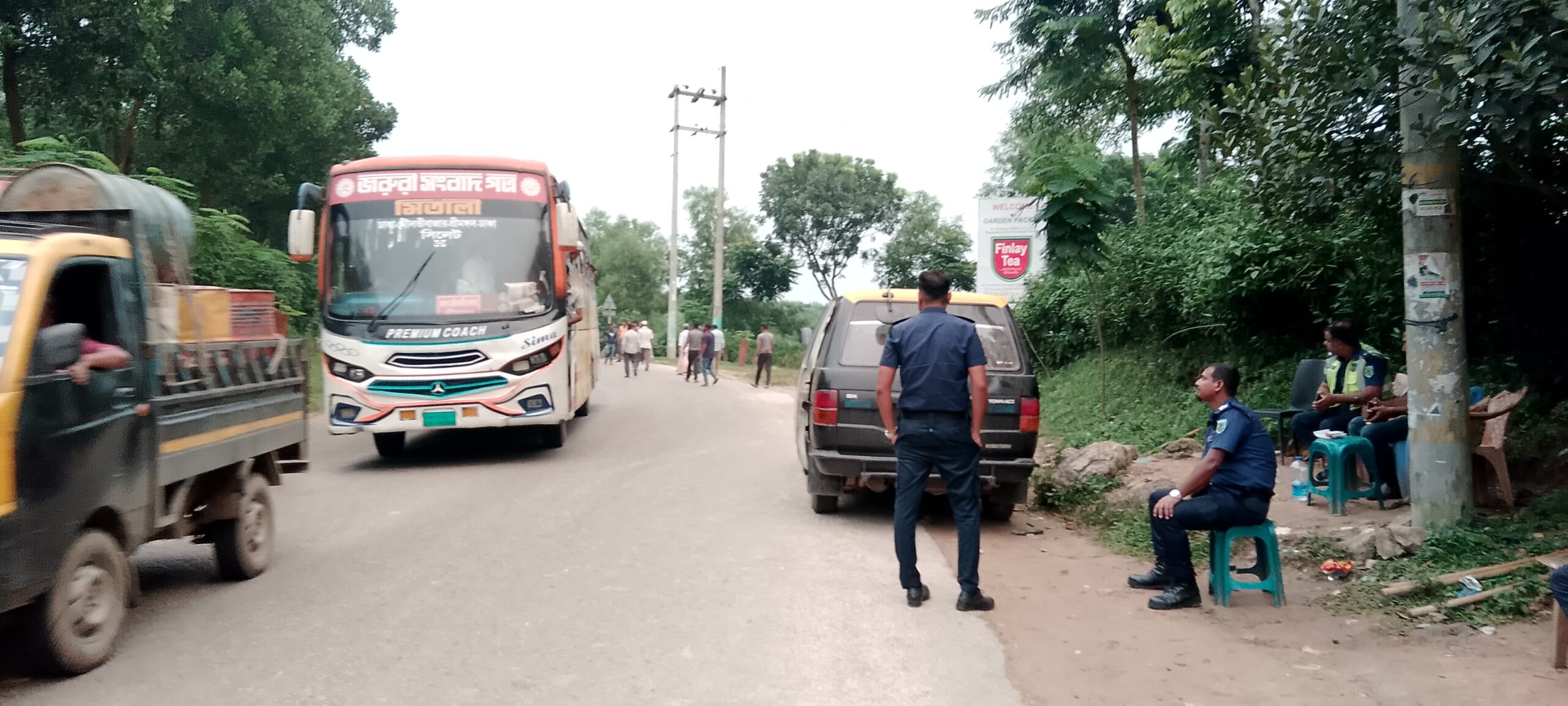 Indefinite transport strike strands passengers across Habiganj