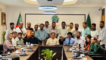 বিএমজেএ সিলেট বিভাগীয় কমিটির সাথে সিউকের অংশীজন সভা অনুষ্ঠিত