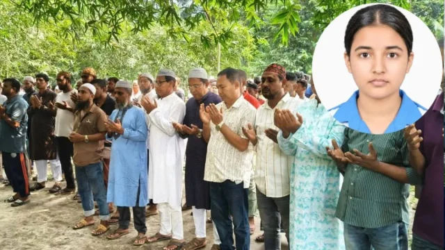 যশোরে দাদার কবরের পাশে চিরনিদ্রায় শায়িত হলো তাজমিন
