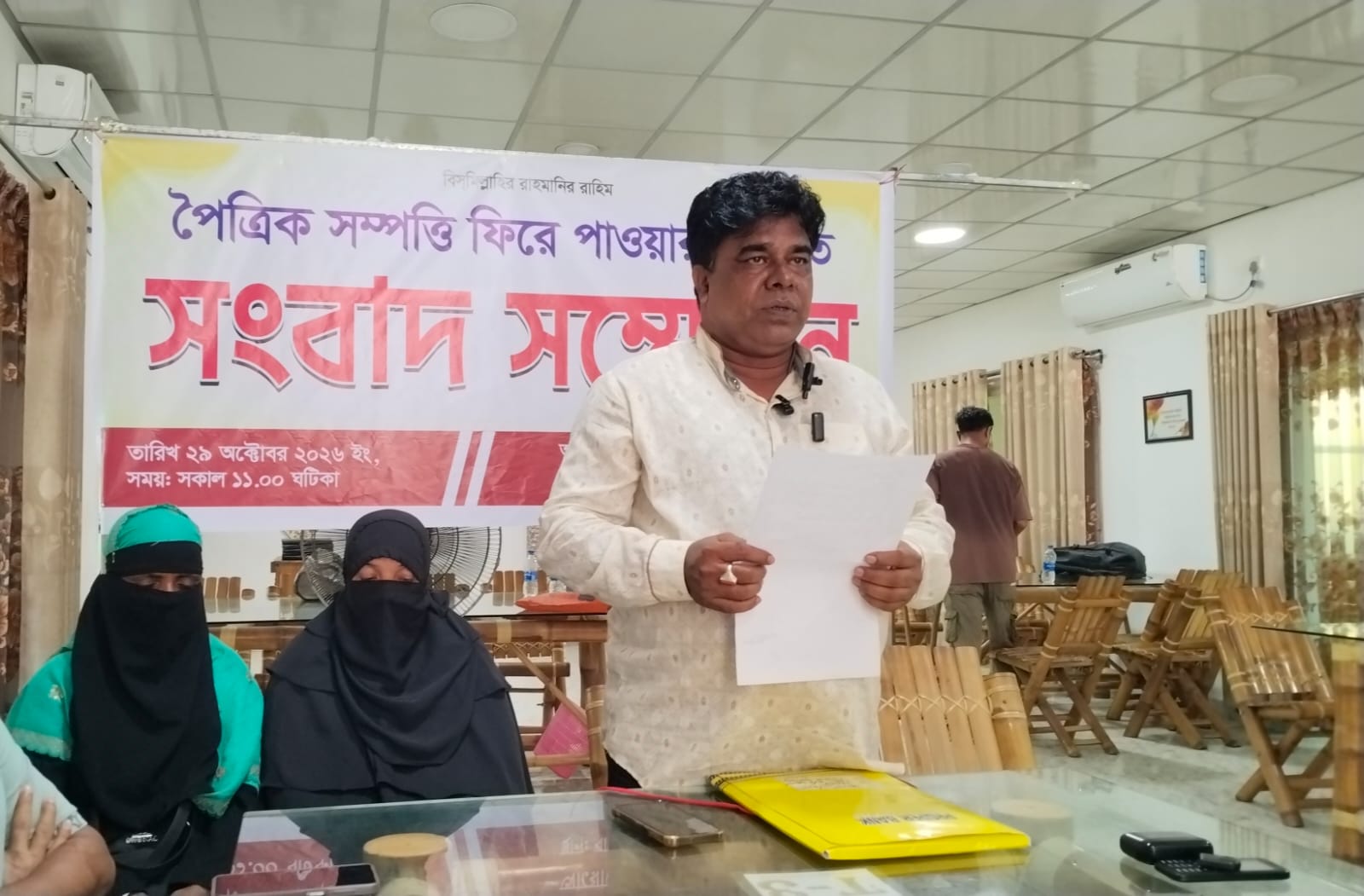 আদালতের আদেশ উপেক্ষা করে শ্রীমঙ্গলে চলছে নির্মাণকাজ! ন্যায়বিচারের দাবিতে মাঠে উত্তরাধিকারীরা