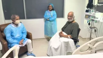 ড. মঈন খানকে দেখতে হাসপাতালে রাষ্ট্রপতি