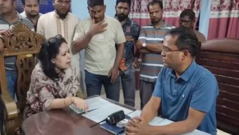 থানায় এমপি রুমিন ও ওসির মধ্যে বাগ্‌বিতণ্ডা, পুলিশের জিডি